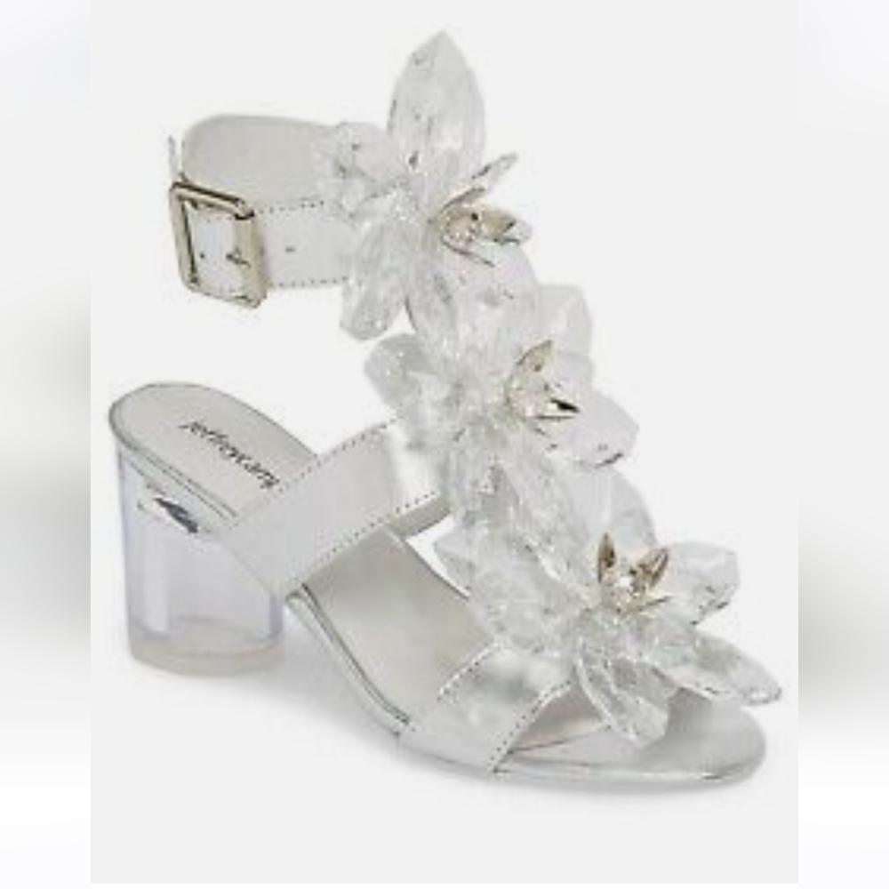 Jeffrey Campbell Lucite Flower Shoes